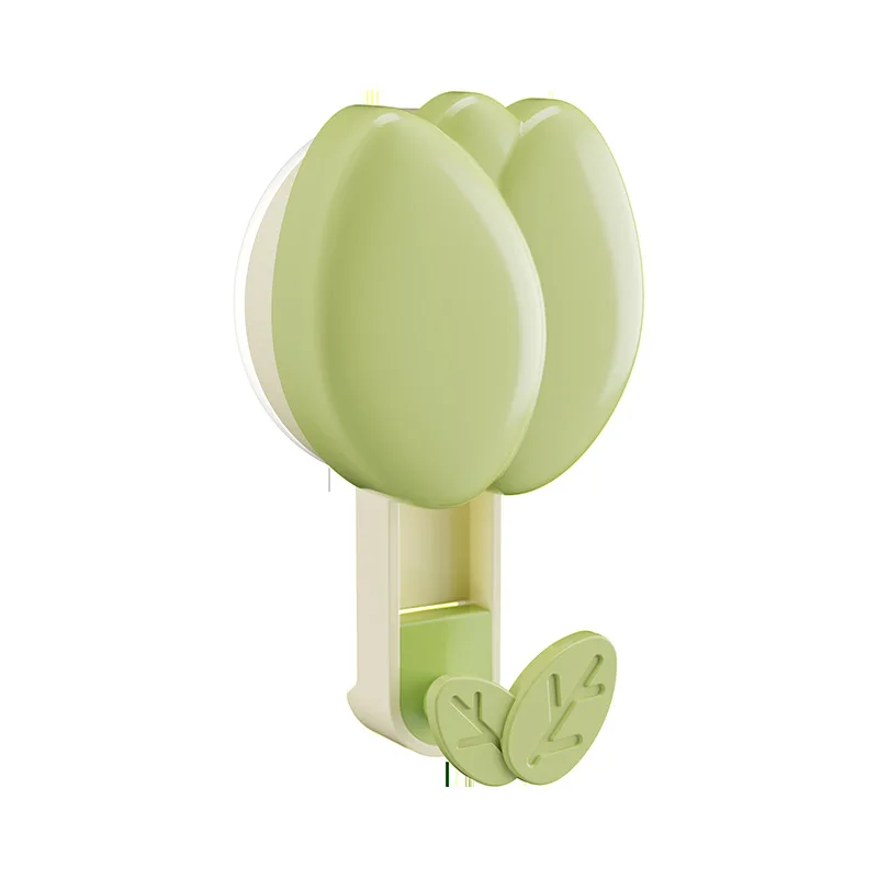 Tulip Suction Cup Hooks, Strong Vacuum Punch-Free Adhesive Hooks & Towel Racks view 2