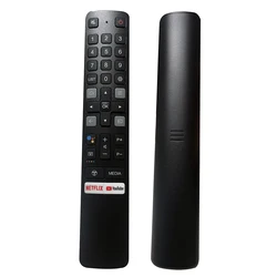 Nieuwe Originele RC901V FMR1 Voor Tcl Android 4K Led Smart Tv Bluetooth Voice Afstandsbediening Rf W/Netflix youtube Apps