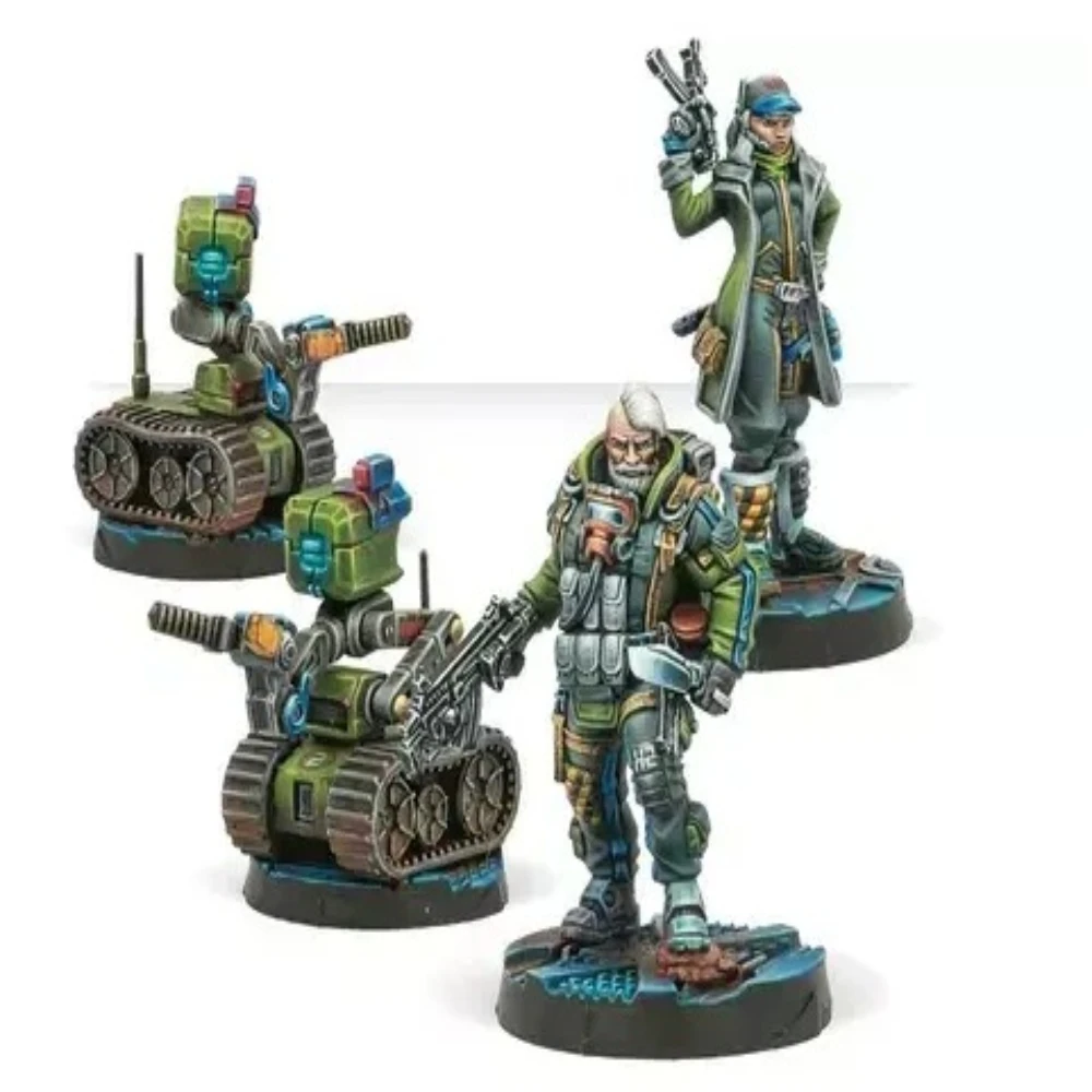 Rare Resin Reinforced Kosmoflot Support Pack, Unpainted Die-casting Resin Model Kit, Including Base, DIY Model Kit