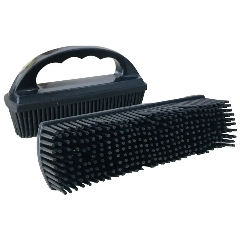 Massage Comb Portable Shower Remover Spa Bathing Cats Hair Shedding Silicone Soft Trimming Dog Grooming Cleaning Tool Pet Brush