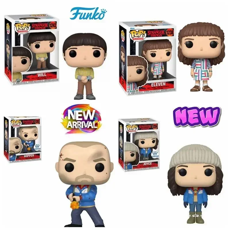 FUNKO POP WILL 1242 #   922 #   Once 827 #   1238 #   HOPPER 1253 #   JOYCE 1254 #   881 #   552 #   1238 #   1243 #   1780 #   Figuras de Acción