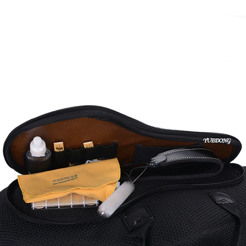 Eb Alto Saxophone case bag Shockproof backpack Waterproof Wear-resistant shoulders Wind instrument box parts