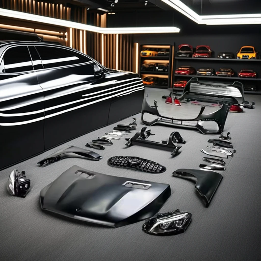 CONVERSION BODY KIT for BENZS ML W164 2005 - 2011 to GLE 63 W166  2015 - 2019
