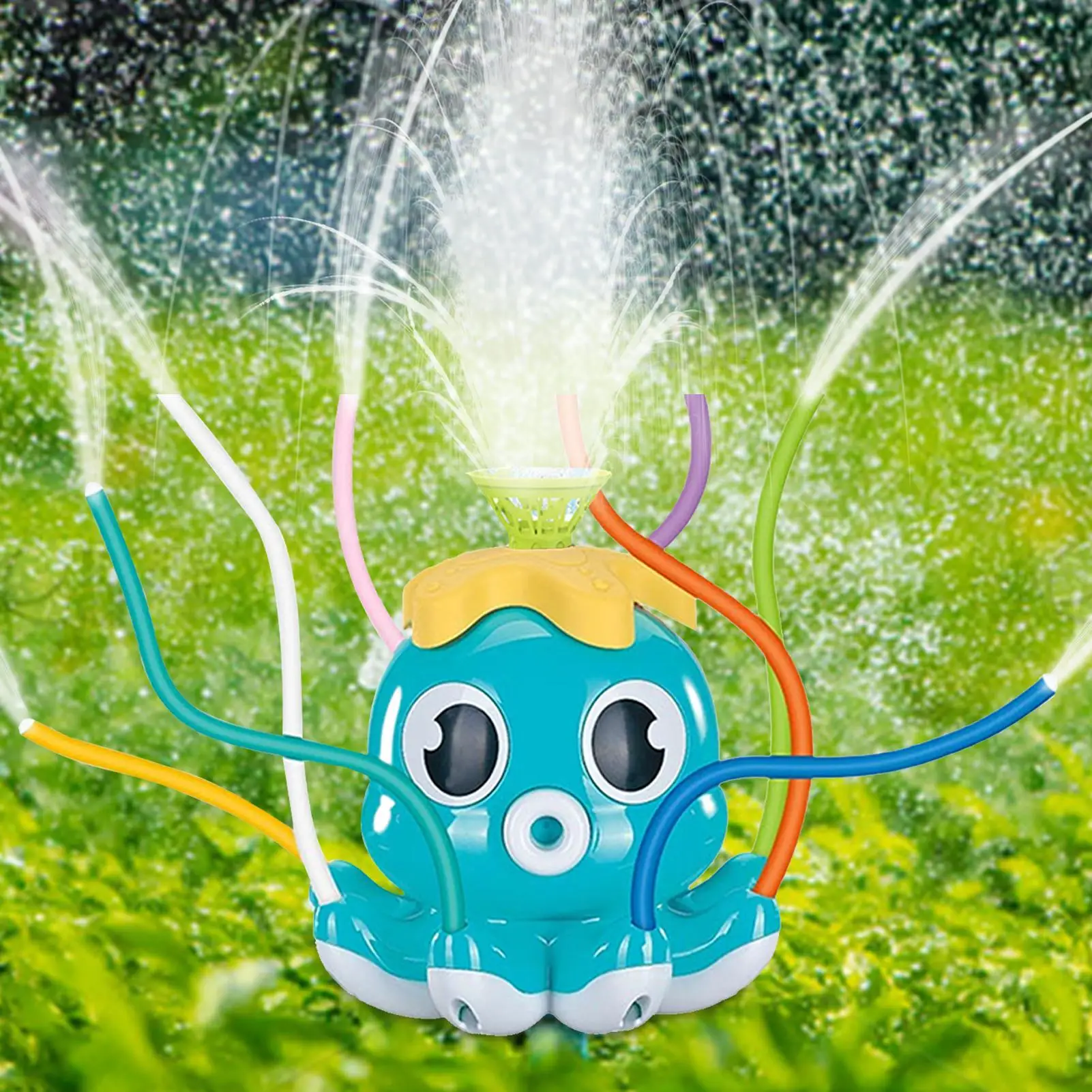 Sprinkler Honkbalspeelgoed Zomerwaterspel Roterend interactief sprinklerspeelgoed voor meisjes Jongens Zwembadfeest Achtertuin Gazon Zomerspel