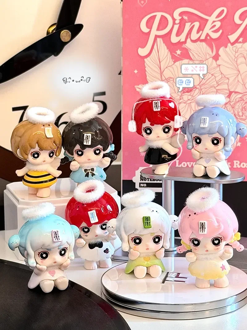 

Ghost Keeno Little Angel Series Blind Box Blind Bag Cute Mini Figurine Toy Desktop Ornament Home Office Decor For Adult Female