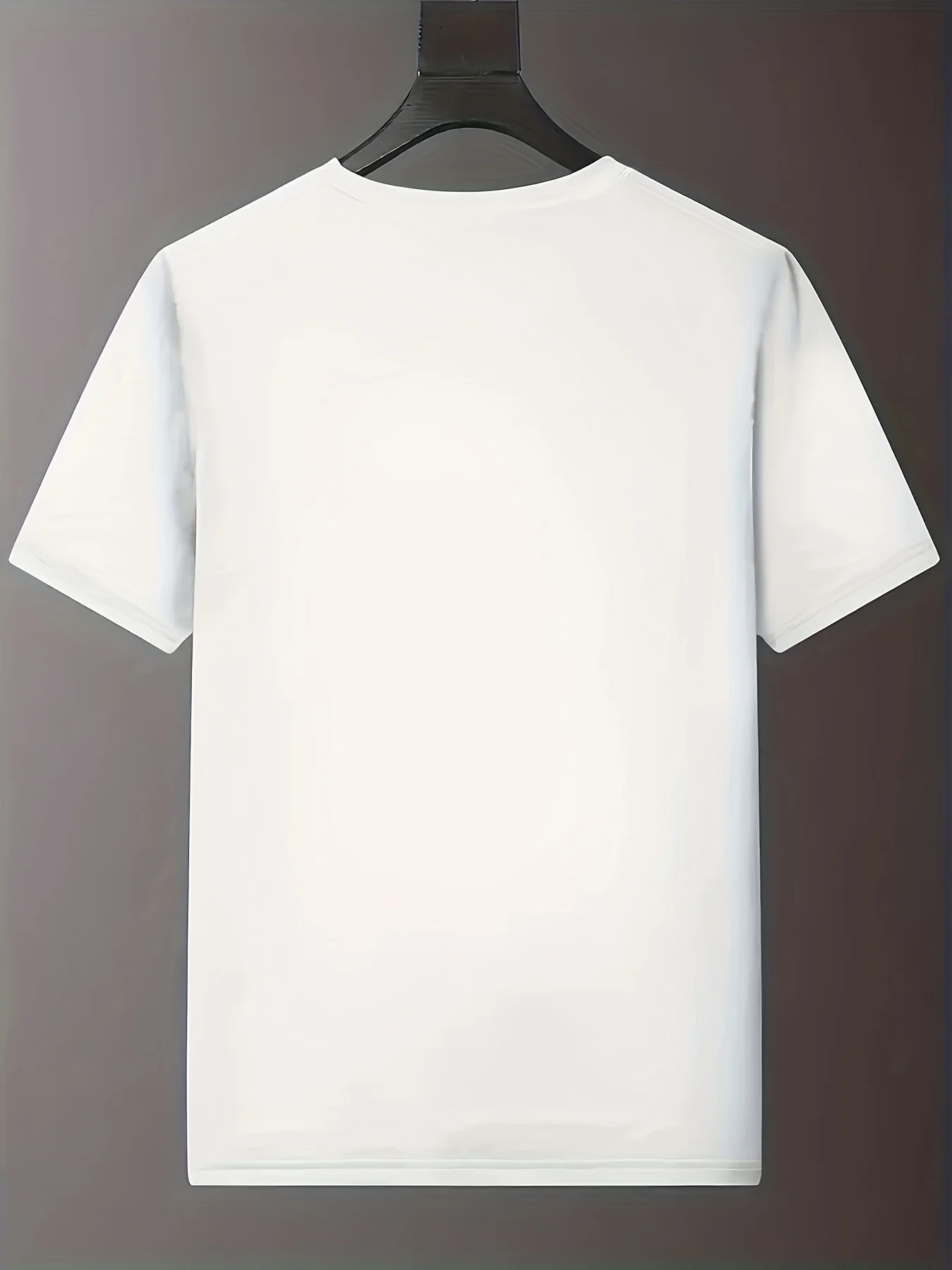 تي شيرت قابل للتخصيص من البوليستر الأسود القابل للتخصيص للرجال بأكمام قصيرة وتصميم شخصي أو طباعة الصور #6