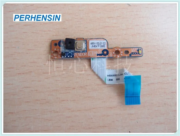 Original FOR HP Folio 13-1000 Power Button Board LS-8041P