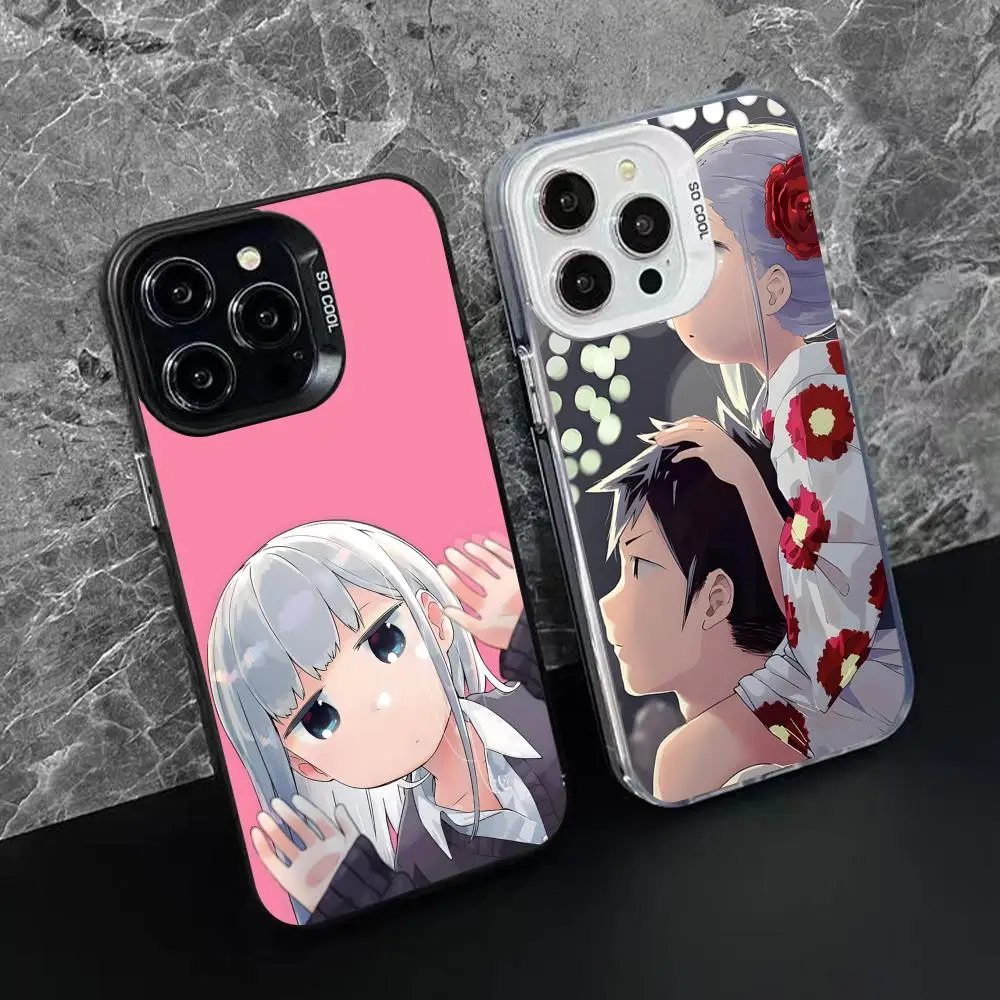 حافظة لهاتف آيفون 17 16 15 14 13 12 11 X XR XS 8 7 Pro Max Plus شفافة اللون واقية فاخرة