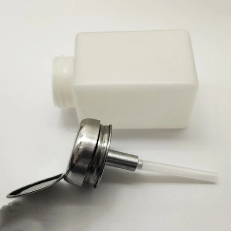 Dispensador de bomba vacía de 200ml, líquido UV/LED, limpiador de esmalte de Gel, botella removedora de esmalte de uñas, botella de acetona limpia,