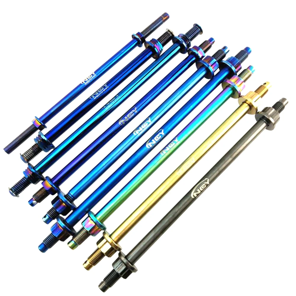 Multicolor M10/12 x220-360mm Front Wheel Shock Axle Medium Axle For Honda Yamaha BWS RSZ JOG Niu Motorcycle Electric Car Refit