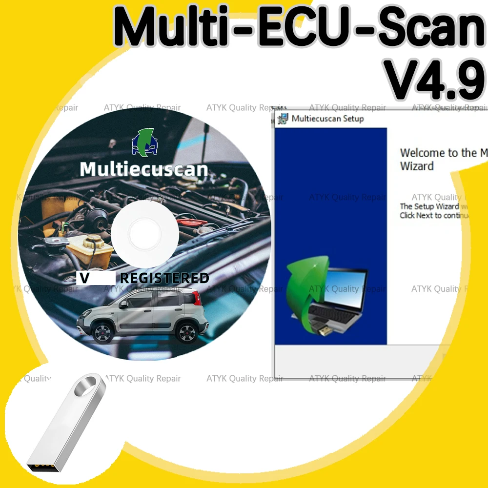 

Multi ECU Scan V4.9 Diagnostic equipment scanner automotriz multi ecuscan diagnostic pour voiture Automobiles and car parts auto