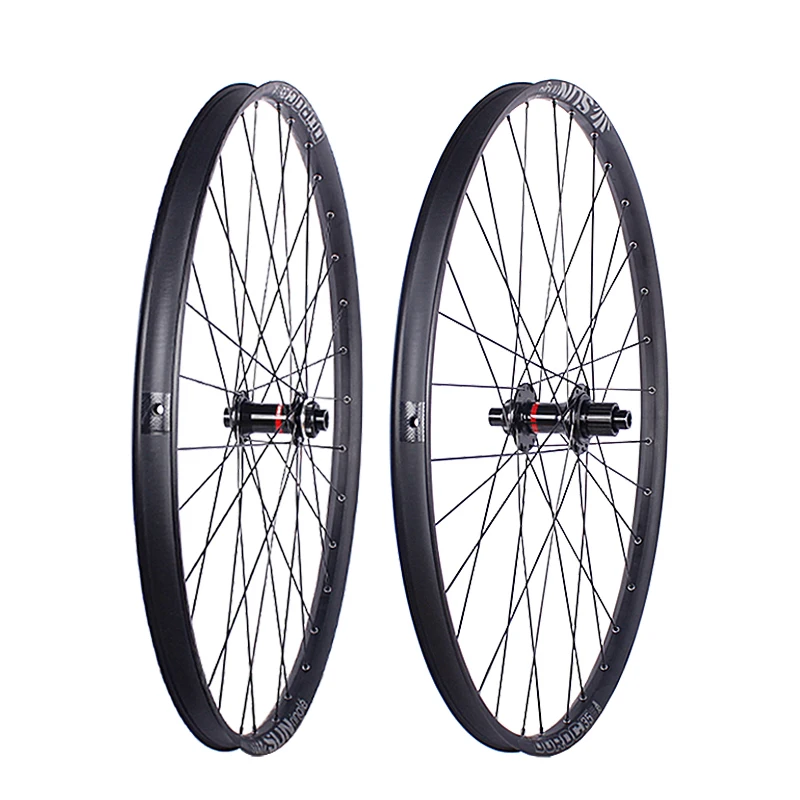 AliExpress NONE SUNRingle DUROC35 40 MTB Bike Wheelset 27.5/29in Central Lock Hub 7-12S HG/MS Tubeless Ready Vacuum Bicycle Wheel
