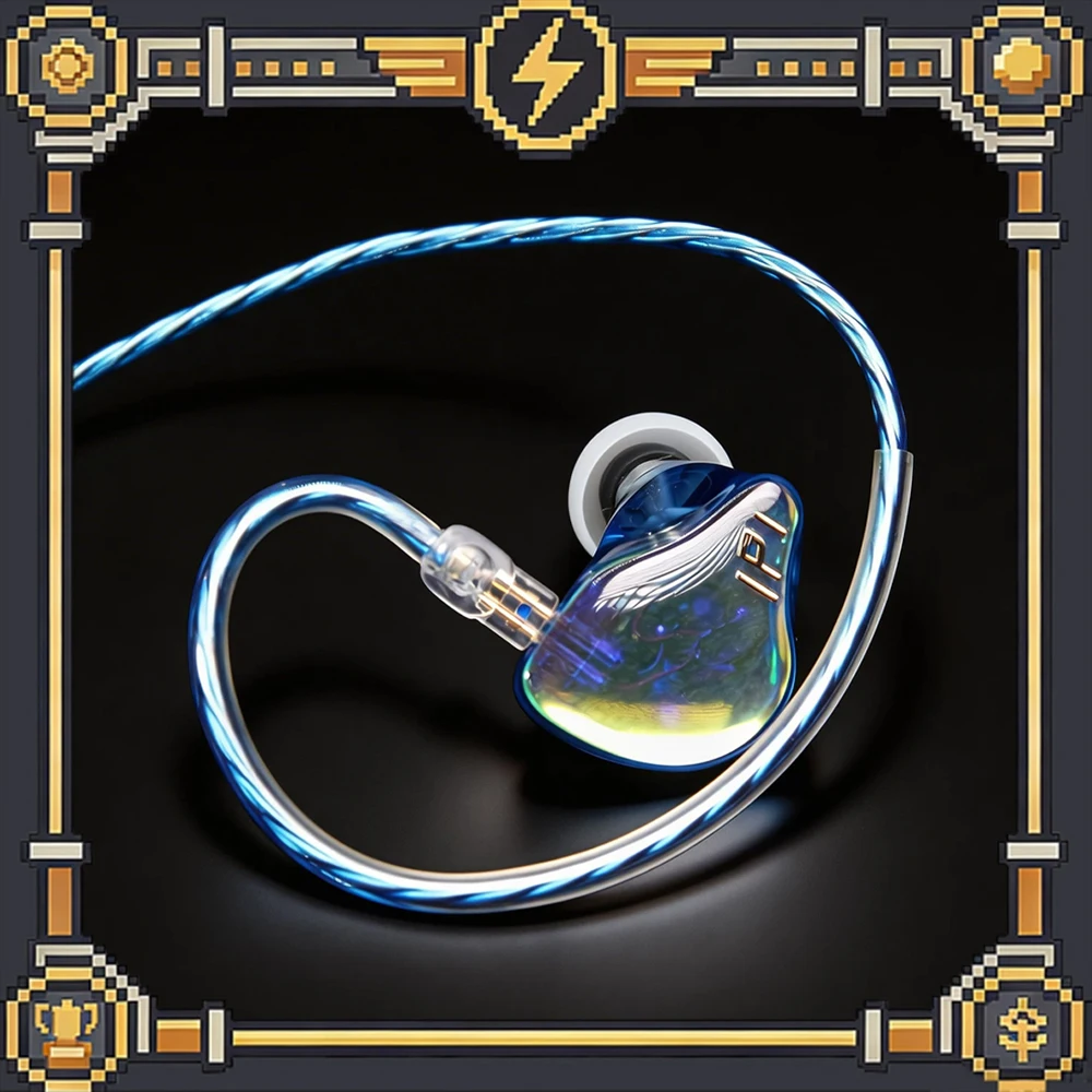 Pc Gaming Earbuds - IPI Ocean Tears Earphone 1DD+Planar Magnetic