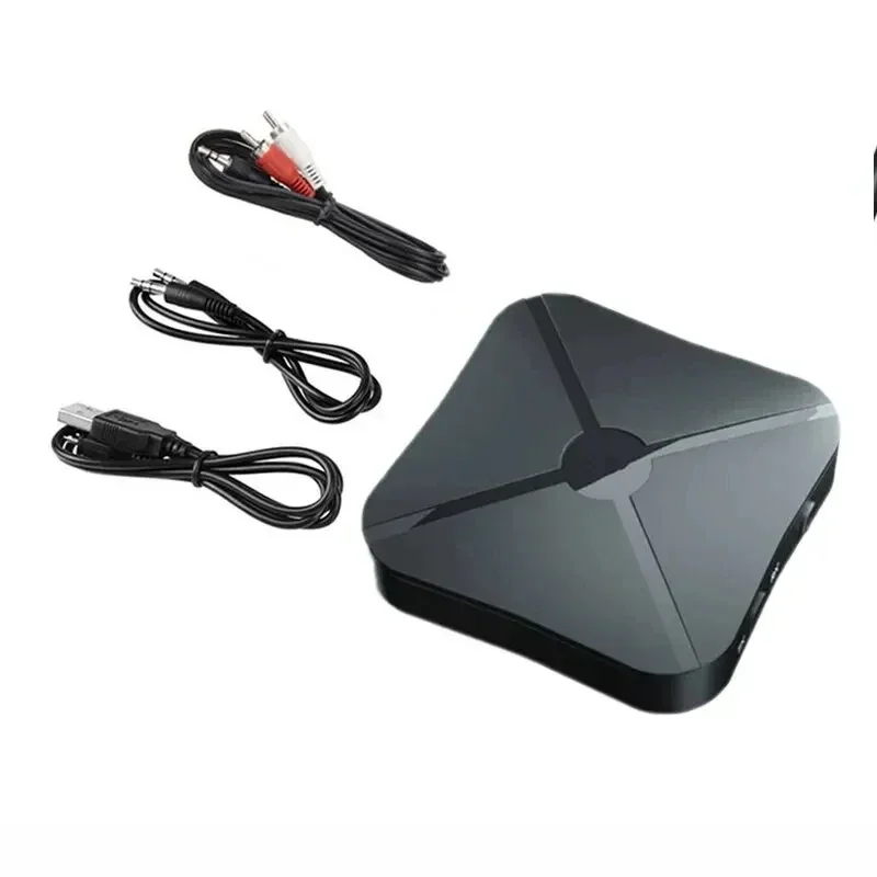 TenYua KN319 جهاز ريسيفر استقبال وإرسال بلوتوث 2 في 1 ستيريو استقبال الصوت محول محول لاسلكي مع RCA 3.5 مللي متر AUX للسيارة #6