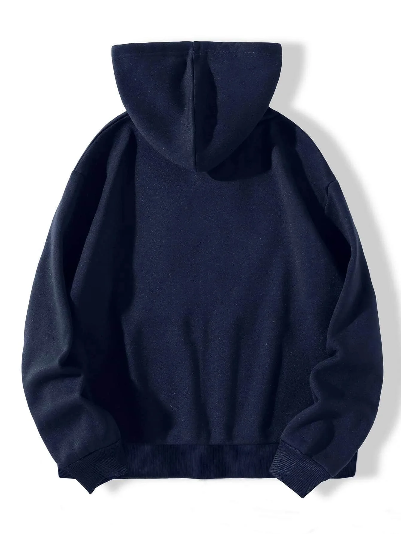 Xuanshow Herbst Winter Frauen Reiß verschluss Hoodie Sweatshirt Schmetterling lose Reiß verschluss Vorder tasche lässig Streetwear Kapuze Jacke Mantel – Detail 5