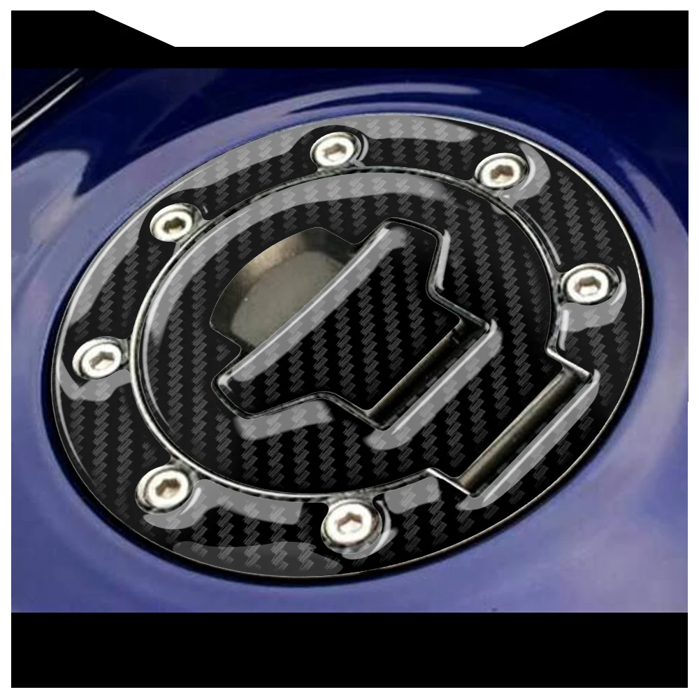 Autocollant de protection de bouchon de carburant de moto, 7 trous, modèles Suzuki jusqu\'à 2002 GSPoly 600/750/1000 SV650 Bandit