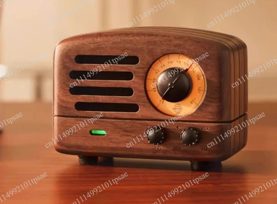 Retro Bluetooth Speaker CD Player Small Mini Radio Girlfriend Birthday Gift New Year
