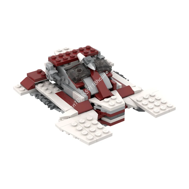 138pcs MOC Republic Fighter Tank Model Building blocks Education Modular Brick craft toys idea Christmas gifts