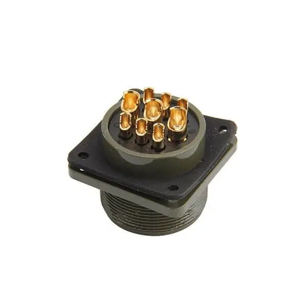 Military Spec Connectors MS3102A24-11P 9 pin Solder Receptacle Cup ST Box Mount Terminal 5015 Automotive Connector