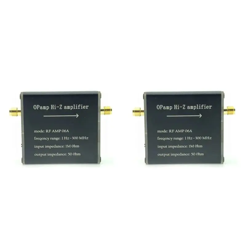 

Усилитель N84R 2X RF AMP 06A 1Гц-300МГц с высоким сопротивлением 50 Ом подходит для устройств преобразования импеданса антенн типа «пончик»