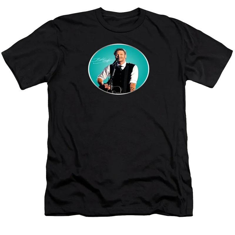 Blake Shelton Merch T-shirt Men Short Sleeve Tee Unisex Tops Clothes Causal Female Y2K Tops