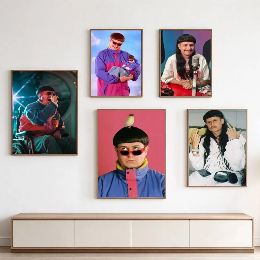 Oliver T-Tree Indie-Pop  Poster High Quality Dorm Living Room Aesthetic Wall Decoration Painting Stickers Gift