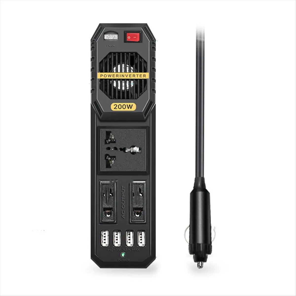 A85P 12V 200w Power Adapter on Board Inverter AC220V Power Converter on-Board Appliance Inverter Transformer