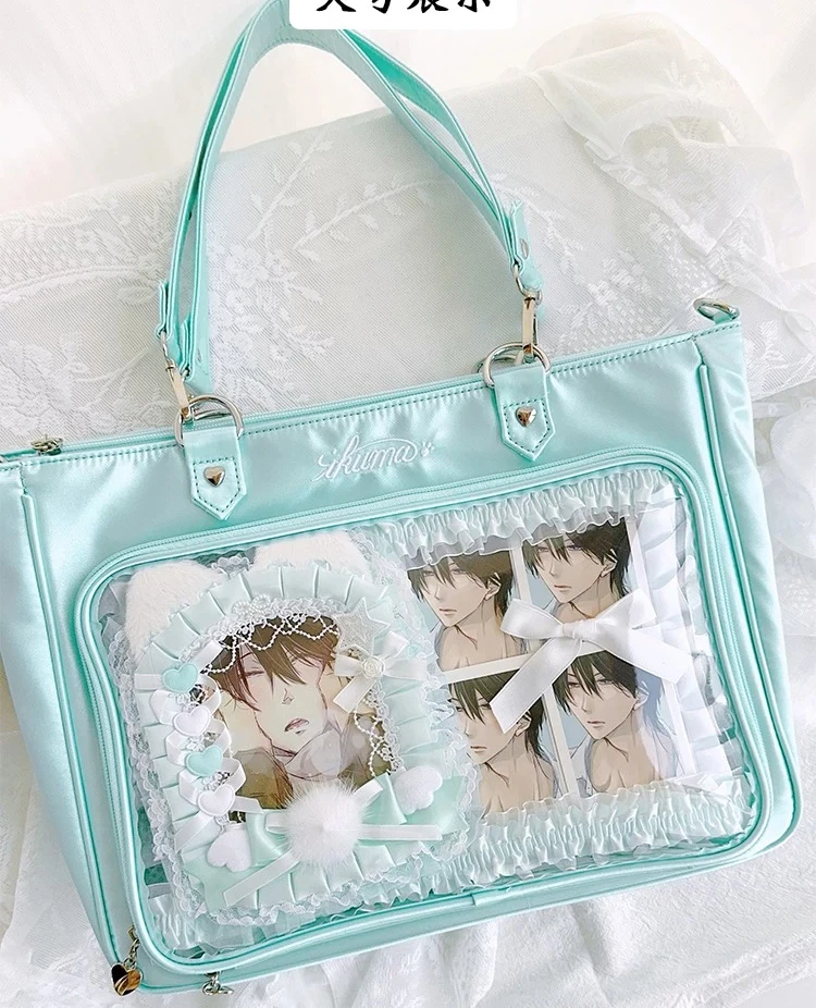 Original Satin Large-capacity Lta Bag Ribbon Large Food Intake Basic Tote Bag Shoulder Oblique Span Bags for Women