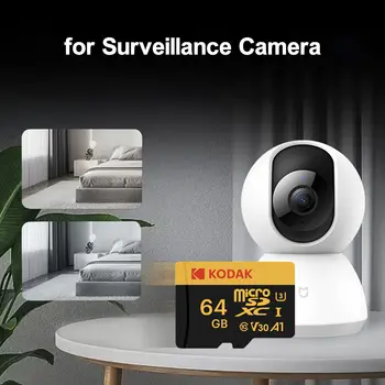 柯達 Micro SD 記憶卡 64GB TF 快閃 32GB Class10 SD 卡 128GB 256GB 512GB U3 V30 A1 記憶卡,適用於車用相機、電腦、手機 6 最佳銷售 Lexar 微型 SD 卡 - №5