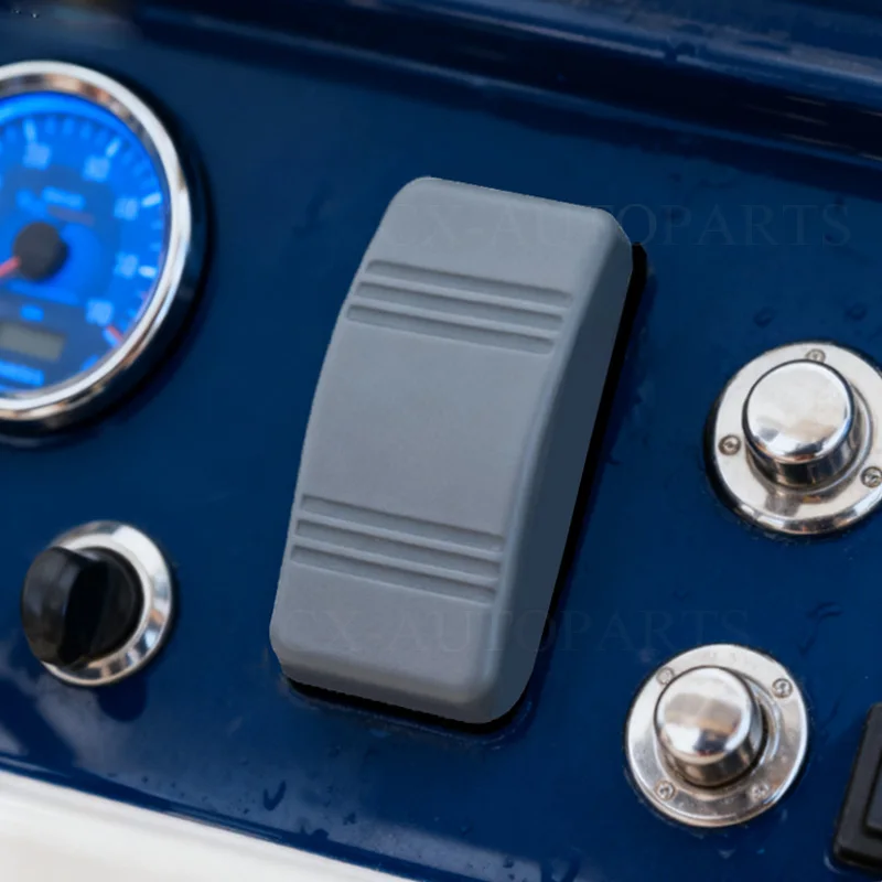 12 فولت 20A تبديل التبديل DPDT 6 دبوس تشغيل/إيقاف/تشغيل زر رمادي الثقيلة لحظة البحرية الروك التبديل ل 4x4 قارب RZR RV دراجة نارية #6