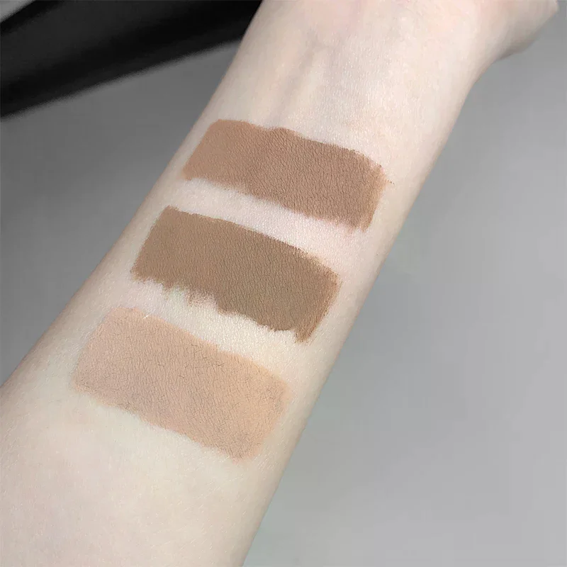 مشط صغير صبغ الحاجب كريم مقاوم للماء مقاوم للعرق الحاجب مسحوق بني القهوة لون قلم الحواجب كريم الحاجب ماكياج