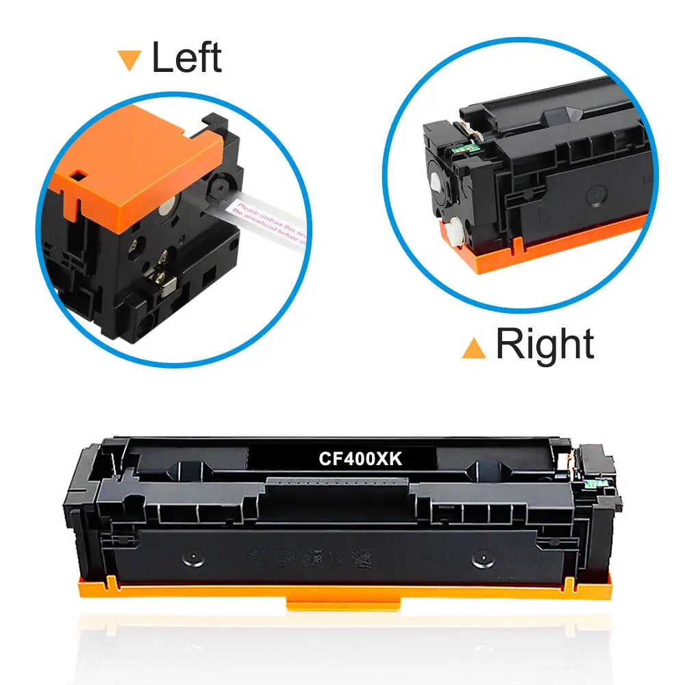 1pk compatível cf400x 201x cartucho de toner preto para hp laserjet m277 m252