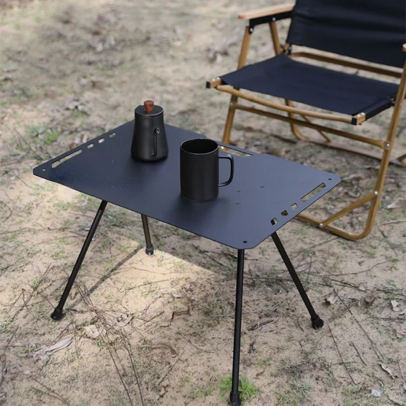 Outdoor Camping and Picnics Aluminum Alloy Foldable Tactical Table Lightweight Folding Tables and Chairs Portable Tables