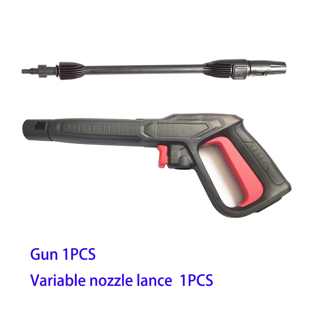 High Pressure Washer Gun Car Wash Gun Lance For AR Michelin Makita Bosch AQT Series Powe Washer Car Motocycle Roof Yard Cleaning