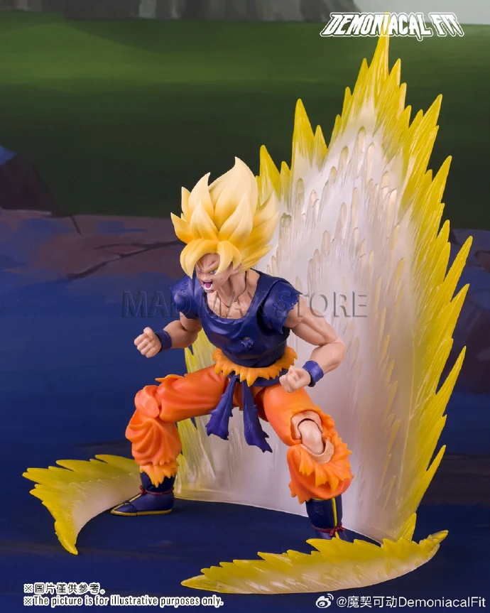 

In Stock Dragon Ball Demoniacal Fit DF SHF Goku Fury Awakening Action Figure Toy Model Gift