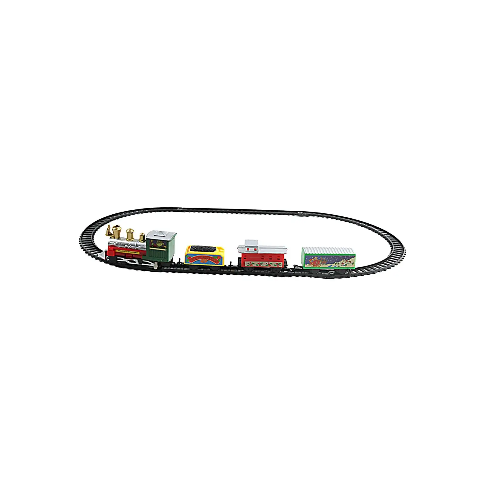Christmas Electric Train Toy, Railway Track Set, Small Trains Track for Children