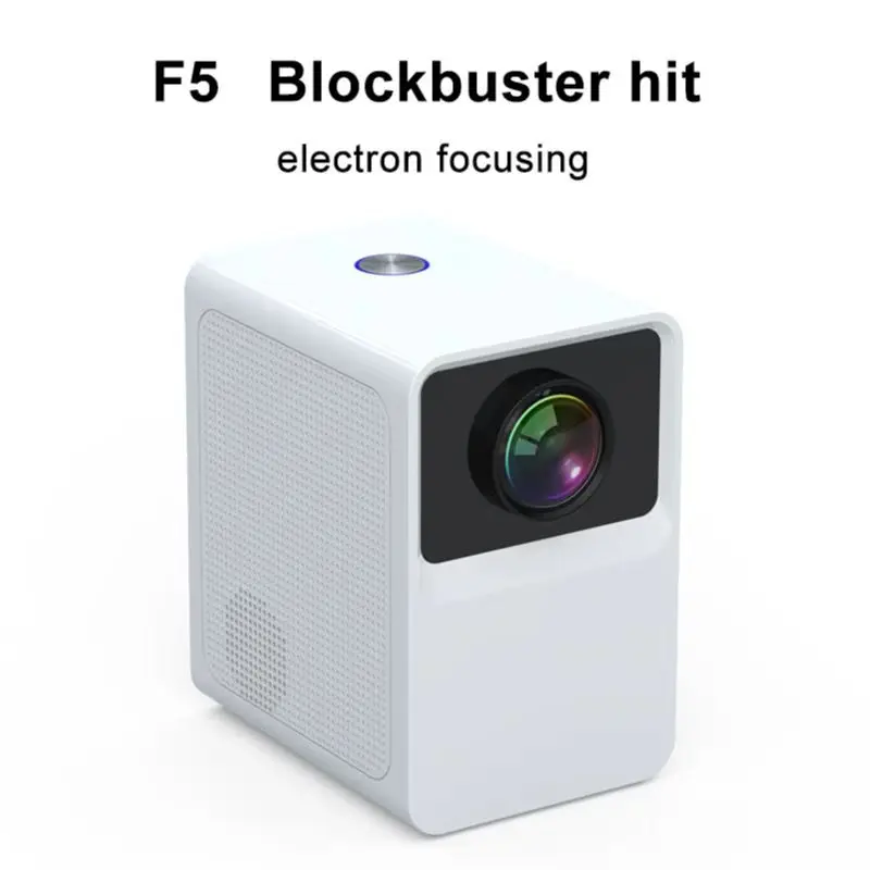 Mini high definition projector autofocus mobile phone wireless same screen portable projector