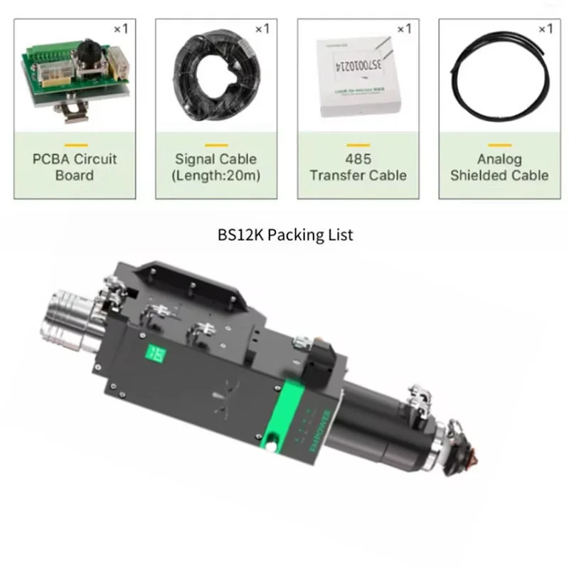 Industrial DIY Fiber Laser Cutting Machine with 12KW/20KW/30KW Fiber Laser for Cutting Parts Raytools BS12K/BS20K/BS30K XC3000S