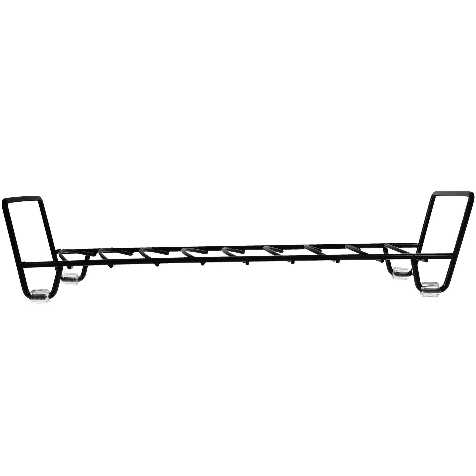 

Draining Bowl Rack Kitchen Storage Basket V-Shaped Slot Design Material Easy Carry for Home Organization Black