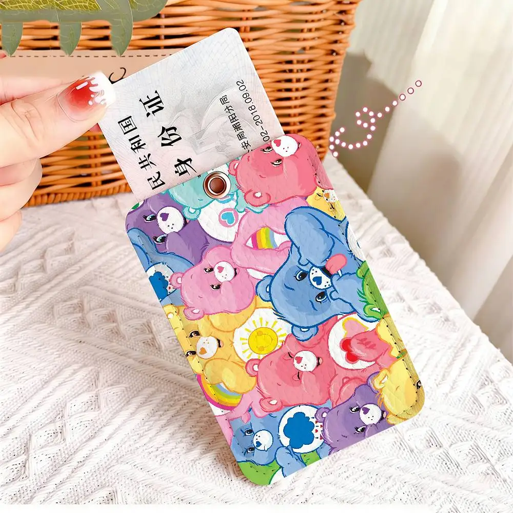 C-Care B-Bears Personalised Holder Suitable For Bank Card,Subway, Bus Card Wallet Card Case Badge Holder Keychain