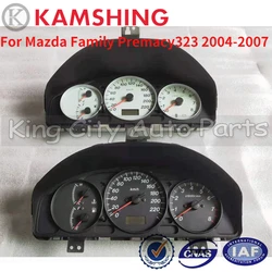 CAPQX For Mazda Family Premacy 323 2004 2005 2006 2007 Car Accessories Plastic Gauge Dial Dash Cluster Rings Dashboard Assembly
