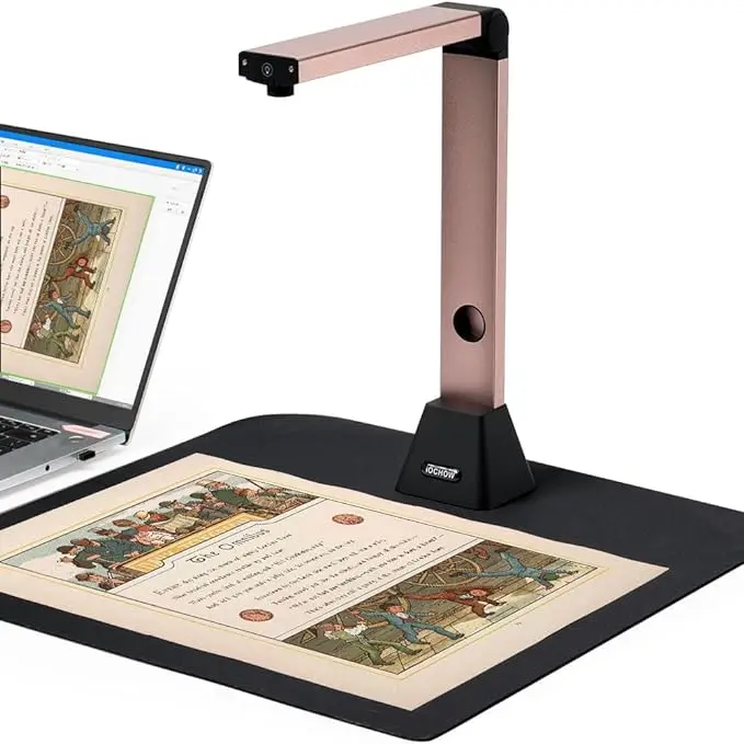 Manufacturer Office Camera Commercial Autofocus Camera Book Document Scanner OCR High Speed Conversion 8Mp High Definition