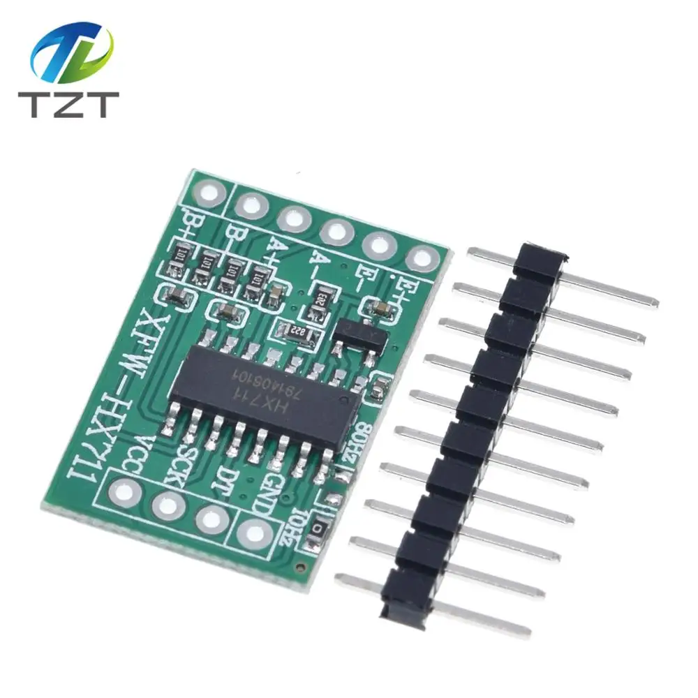 DIYTZT 1/5PCS For Arduino Dual Channel HX711 weighing pressure Sensors 24-bit Precision A/D Module DIY electronic scale