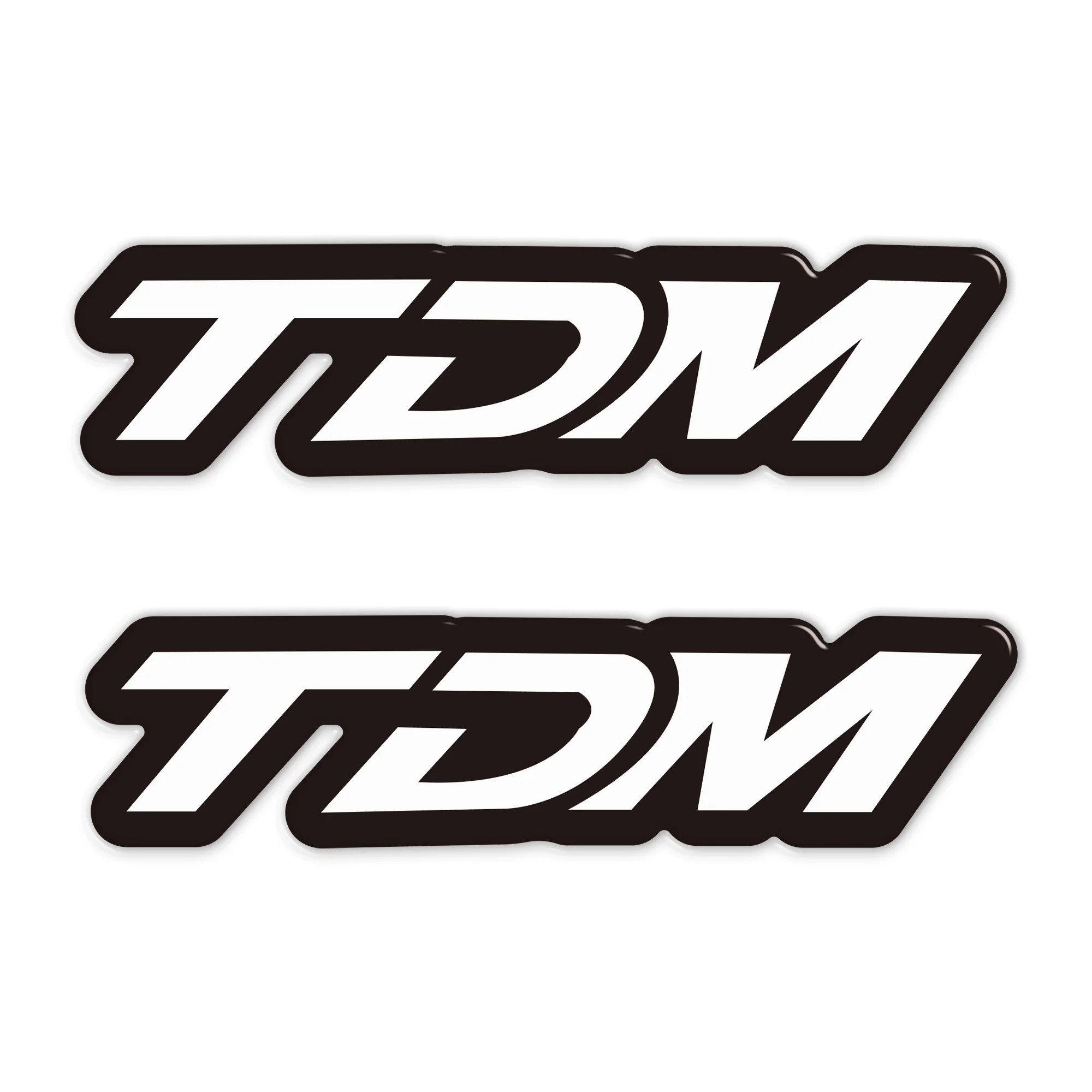 3D Resin Stickers Decals Tank Side Protections for Motorcycles Compatible with Yamaha TDM 900