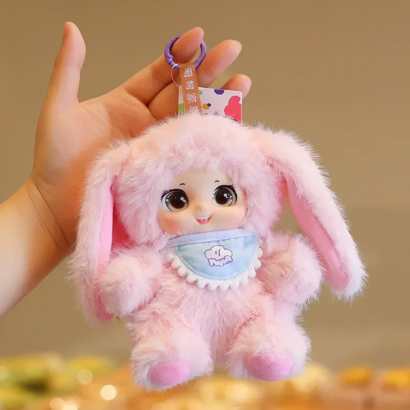 Leuke cartoon knuffelhangers Pluche schooltassen Pluche hangende decoraties Sleutelhangers Leuke cartoon knuffels Geschenken voor meisjes