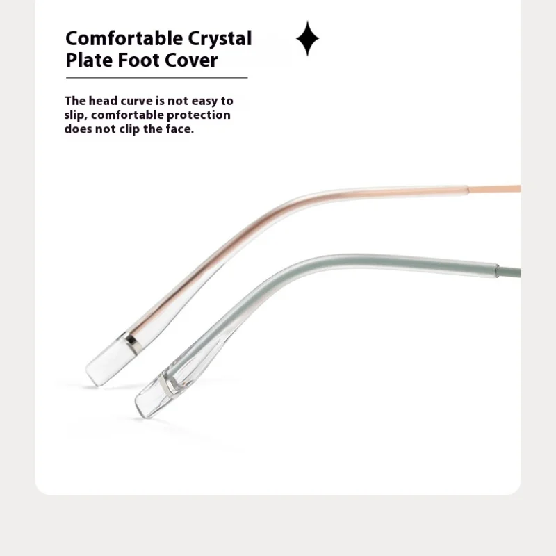 Moda retro de alta qualidade óculos de titânio ultra leve óculos de prescrição semi quadro óptico miopia óculos quadro