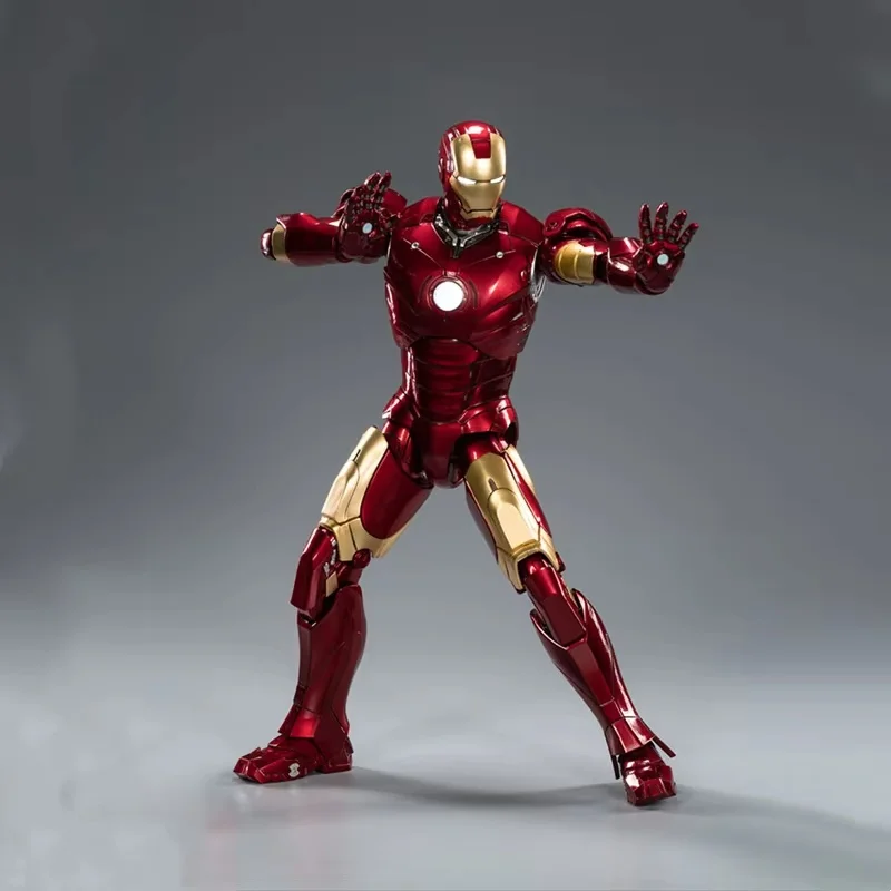 ZD 1/5 Iron Man 36 cm MK3 Originele Marvel Legends 10th Anniversary Collection Tony Stark Model Action Figure Speelgoed verjaardagscadeautjes