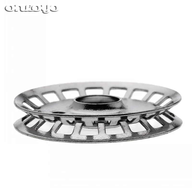 Computer Embroidery Machine Parts Over The Wire Round Stainless Steel Wheel Thread Through