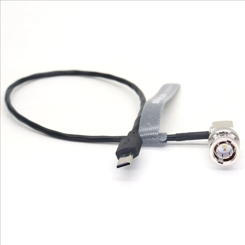 Camera Timecode Cable A7M3 A7M4 A7S2 A7S3 BNC convert to Micro-USB time code line