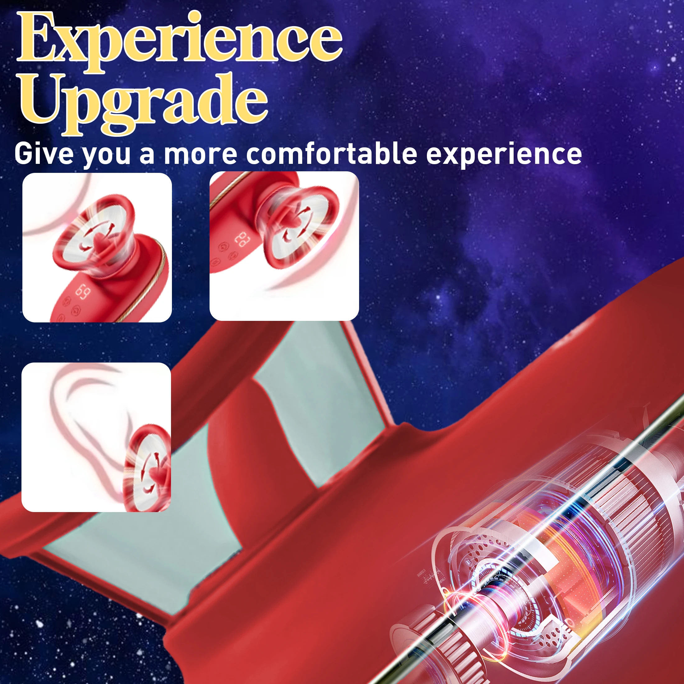 البظر هزاز مص لعق لعبة الجنس مناسبة لتحفيز الحلمة الإناث النشوة الجنسية الجنس عن طريق الفم الاستمناء متعة #4